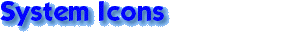 System icons