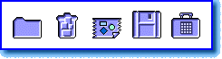 Blueplate System Icons display