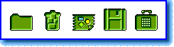 Greenplate System Icons display