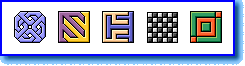 Intricate Segments Icons display