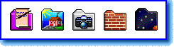 Royal Red System Icons display