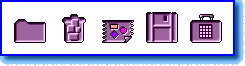 Purpleplate Icons display