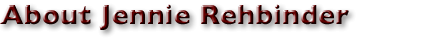 About Jennie Rehbinder