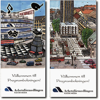 Foldrar åt Arbetsförmedlingen Kultur/Media