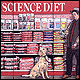 Science Diet, trompe loeil-m&aring;lad hylla - skiss