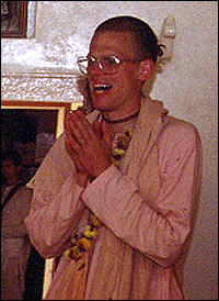 Yashoda-dulal i Prabhupadas rum, Radha-Damodara-templet i Vrindavan, 1990
